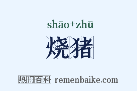 烧猪是什么意思的图片
